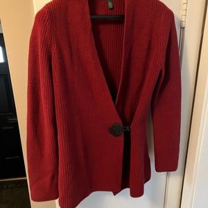 Women Buckled Cotton Cardigan